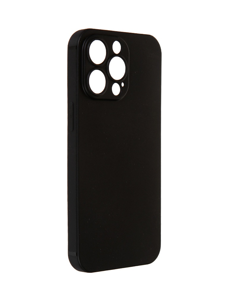 

Чехол BoraSCO для APPLE iPhone 13 Pro Silicone Matte Black 40442, APPLE iPhone 13 Pro