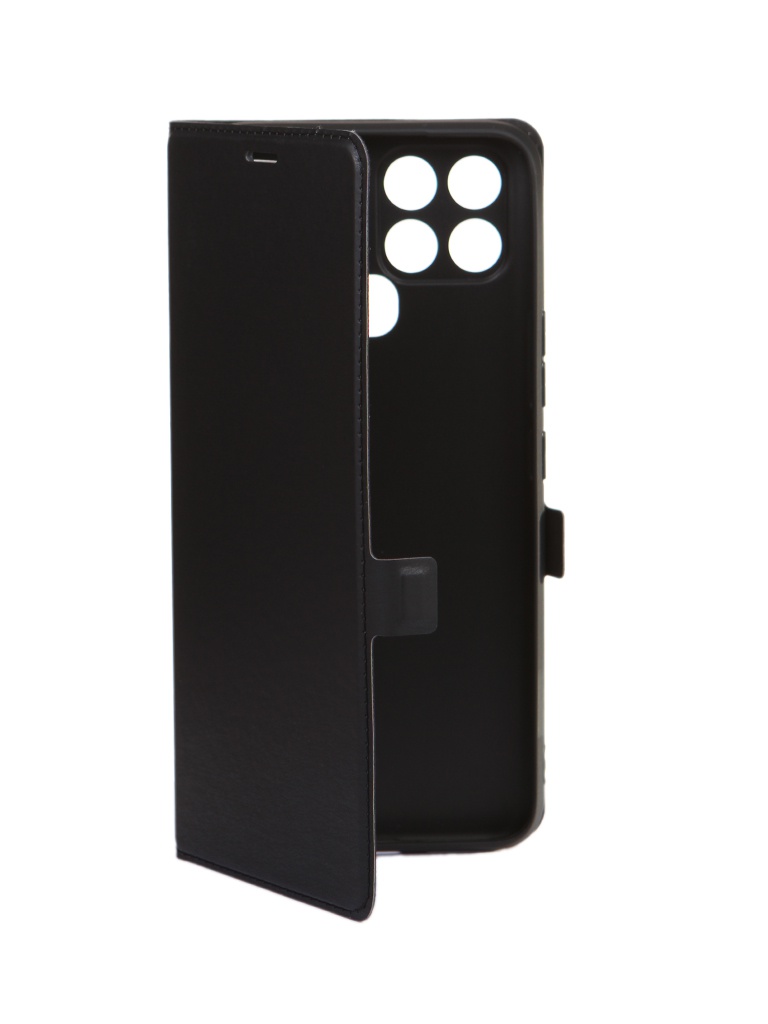 Чехол BoraSCO для Infinix Smart 6 Book Case Black 70510 чехол для infinix smart 6 plus с магнитом с принтом лиса огни