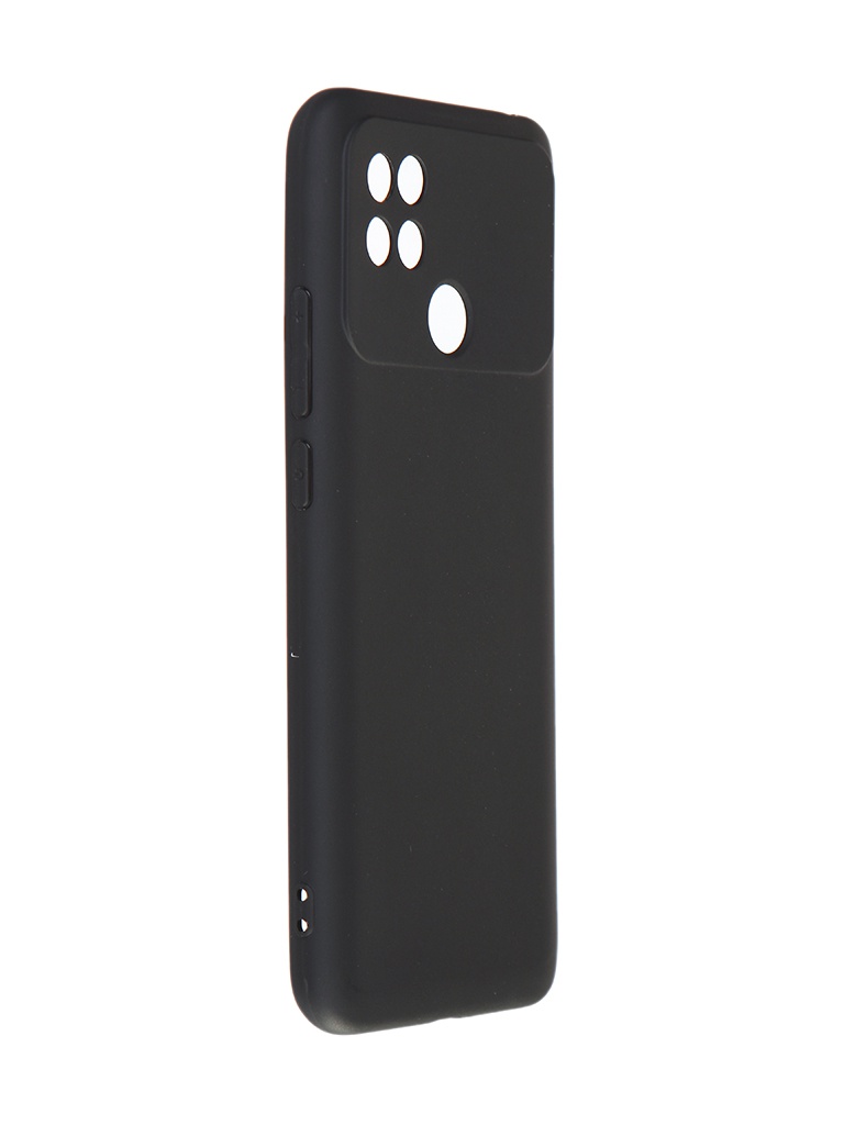 

Чехол BoraSCO для Poco C40 Silicone Matte Black 70746, Poco C40