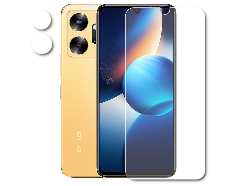 

Защитное стекло BoraSCO для Infinix Zero 20 0.26mm Hybrid Glass Transparent 71117, Infinix Zero 20