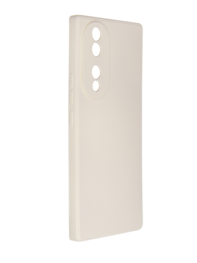 

Чехол BoraSCO для Honor 70 Microfiber White 71105, Honor 70