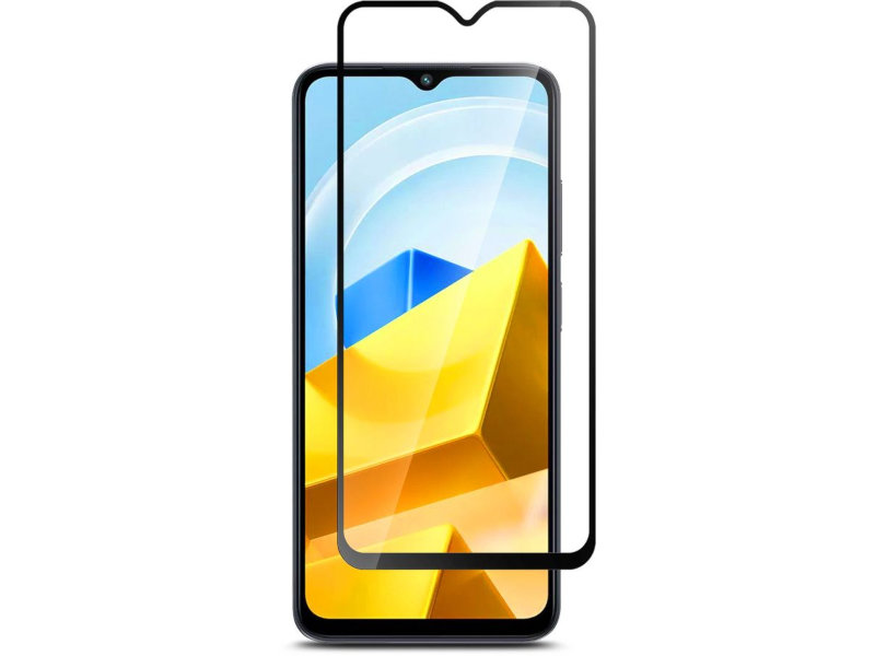 

Защитное стекло BoraSCO для Poco M5 Full Glue Black Frame 70924, Poco M5