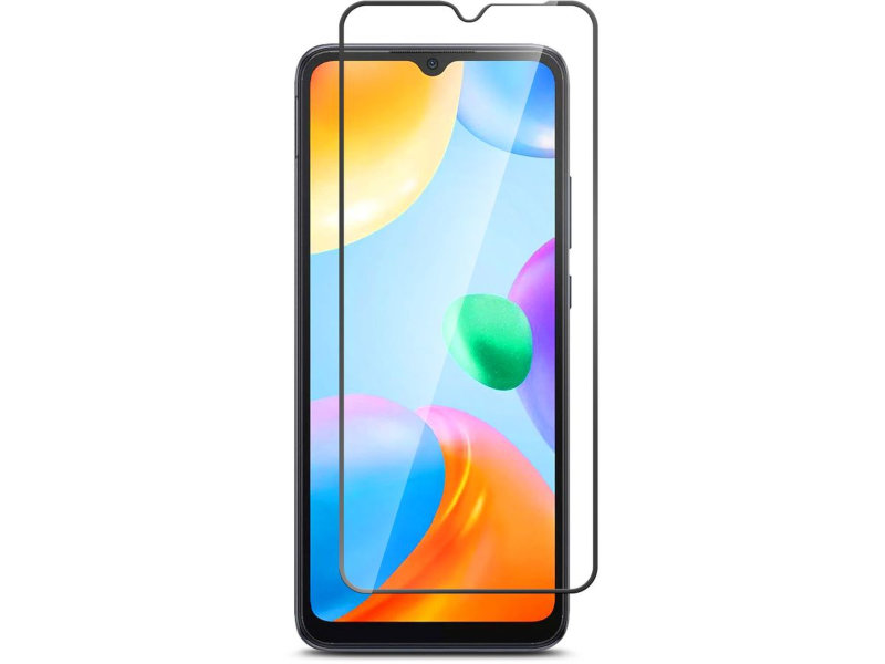 

Защитное стекло BoraSCO для Xiaomi Redmi 10C Full Glue Black Frame 70383, Xiaomi Redmi 10C