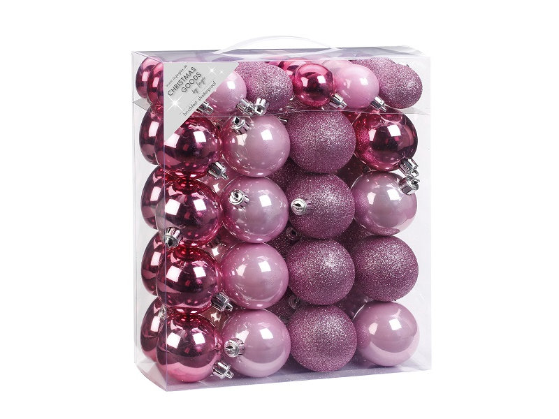 

Набор шаров Winter Glade 50шт Pink Mix 81087G205, 81087G205
