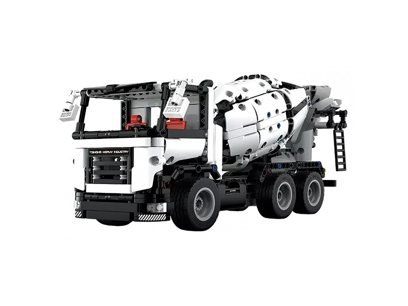 Конструктор Onebot Mixer Truck 730 дет. GCJBJ01IQI JB simulation of inertial engineering truck cement dump truck mixer truck sanitation truck toy model