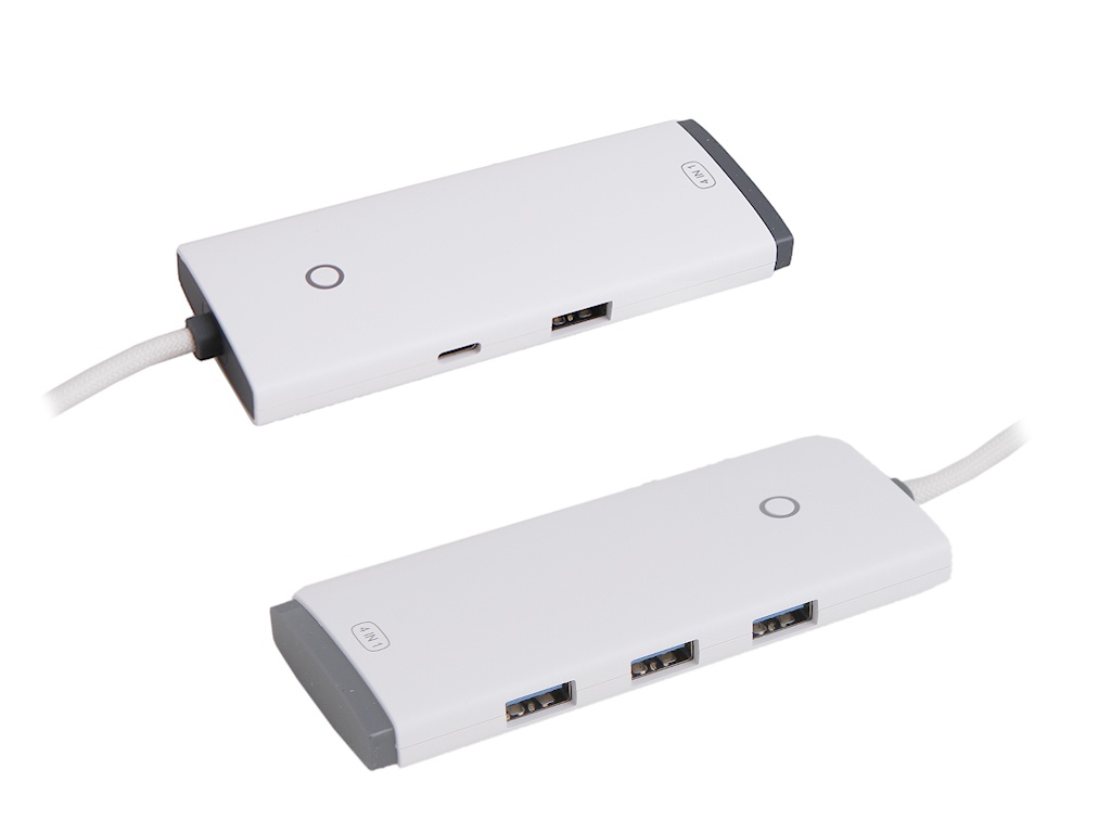 цена Хаб USB Baseus Lite Series 4-Port Type-C - 4xUSB 3.0 WKQX030402