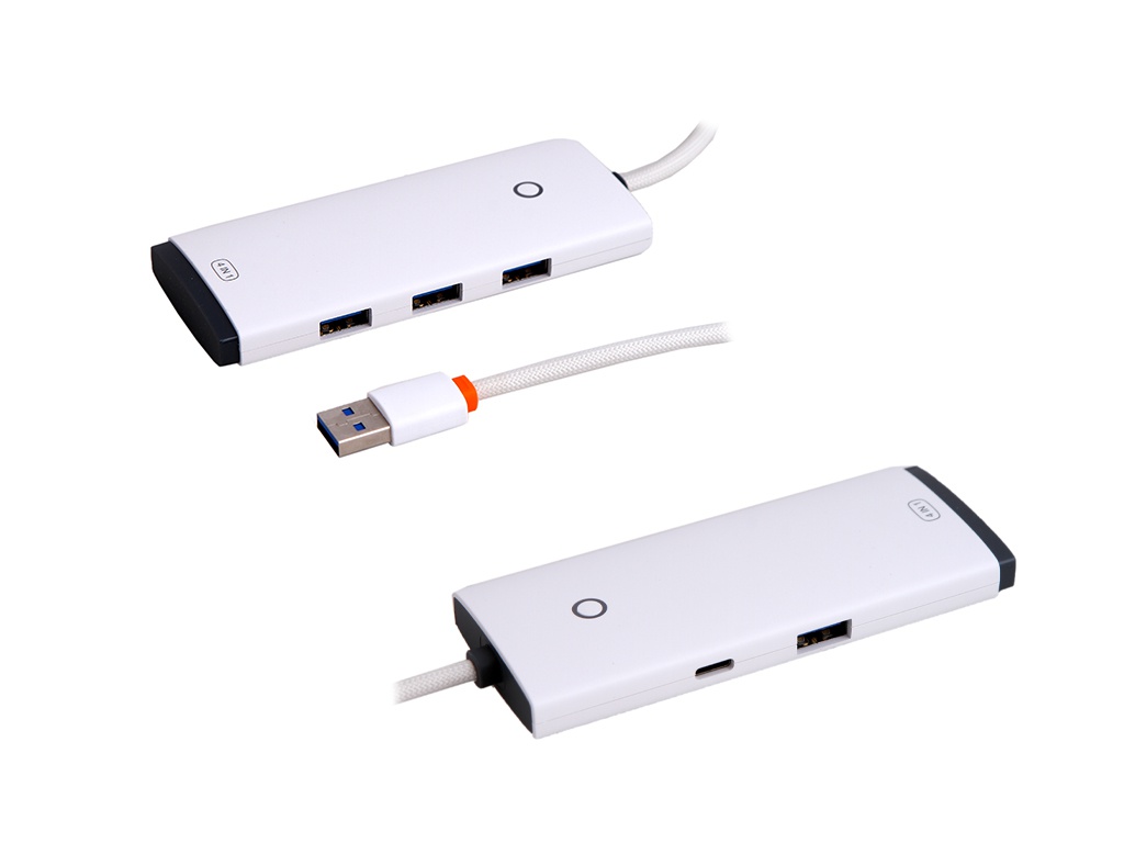 

Хаб USB Baseus Lite Series 4-Port USB-A - 4xUSB 3.0 WKQX030102, WKQX030102