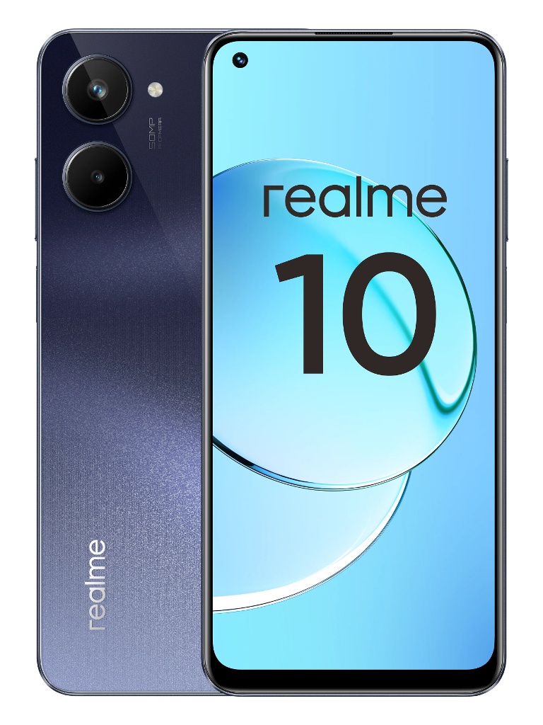 Сотовый телефон Realme 10 8/256Gb LTE Black сотовый телефон infinix note 30i 8 256gb x6716 obsidian black