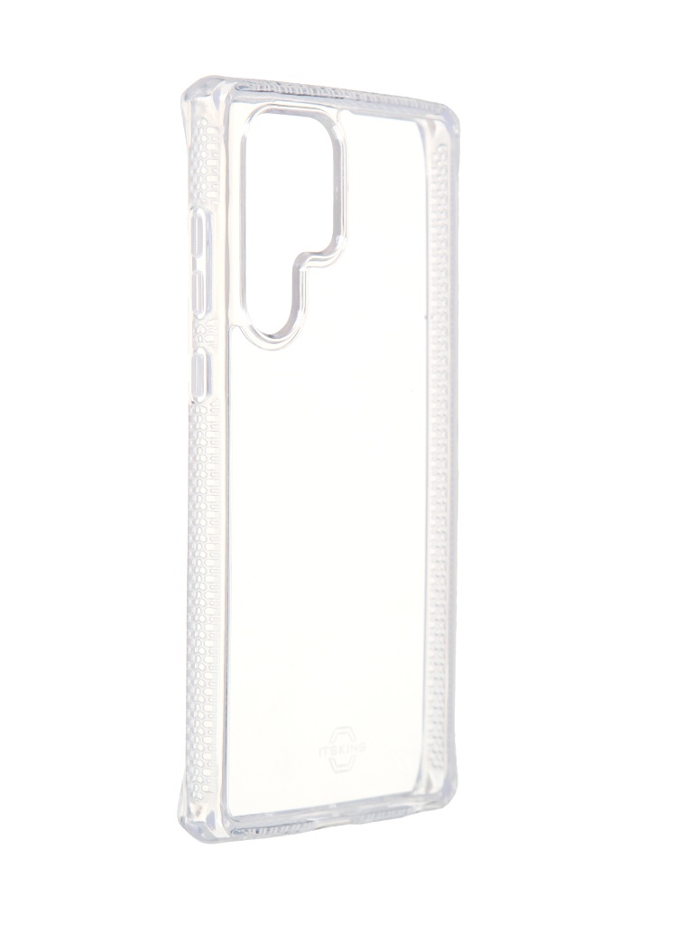 

Чехол Itskins для Samsung Galaxy S22 Ultra Hybrid Clear Transparent SGB0-HBMKC-TRSP, Samsung Galaxy S22 Ultra