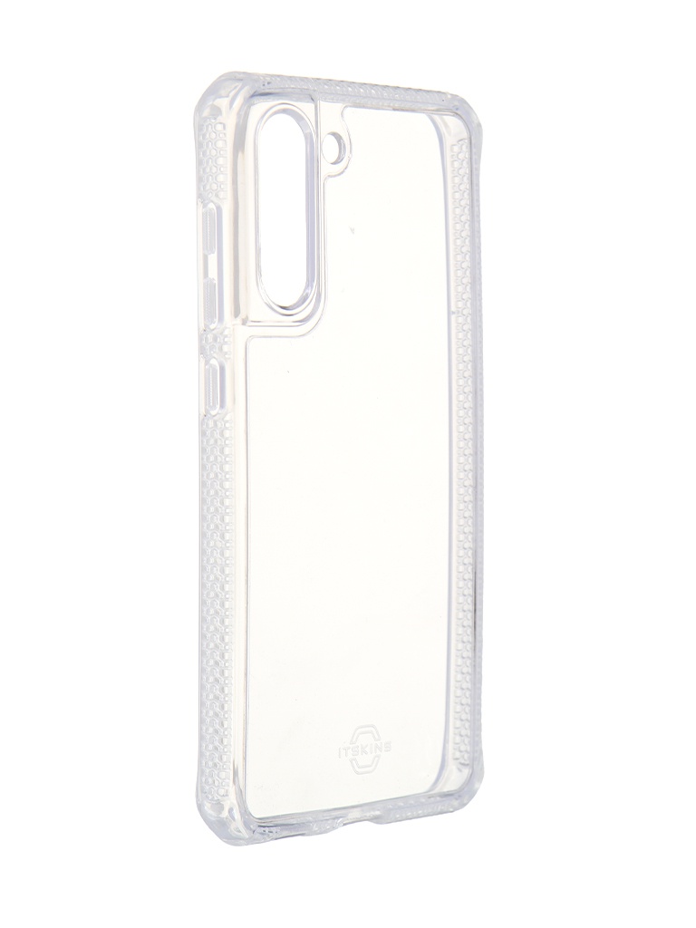 фото Чехол itskins для samsung galaxy s21 fe hybrid clear transparent sg2f-hbmkc-trsp