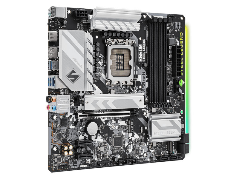 

Материнская плата ASRock B660M Steel Legend, B660M Steel Legend
