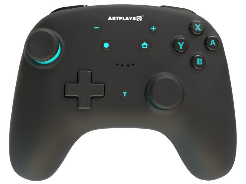 Геймпад Artplays NS65 для Nintendo Switch/PC Black-Turquoise ART30 геймпад thrustmaster eswap pro controller re для pc playstation 4 black 4160726