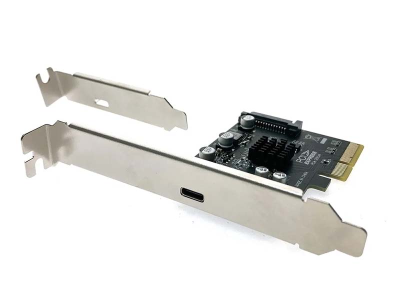 

Контроллер Espada PCI-E USB 3.2 Gen2x2 Type-C PCIeUASM3242, PCIeUASM3242
