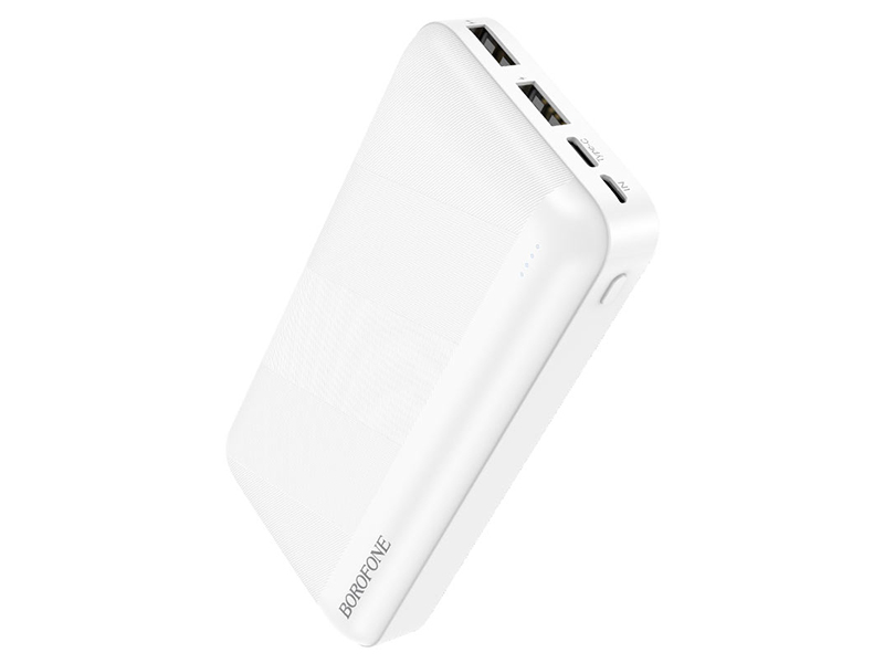 

Внешний аккумулятор Borofone Power Bank BJ27A 20000mAh White 6974443388022, BJ27A