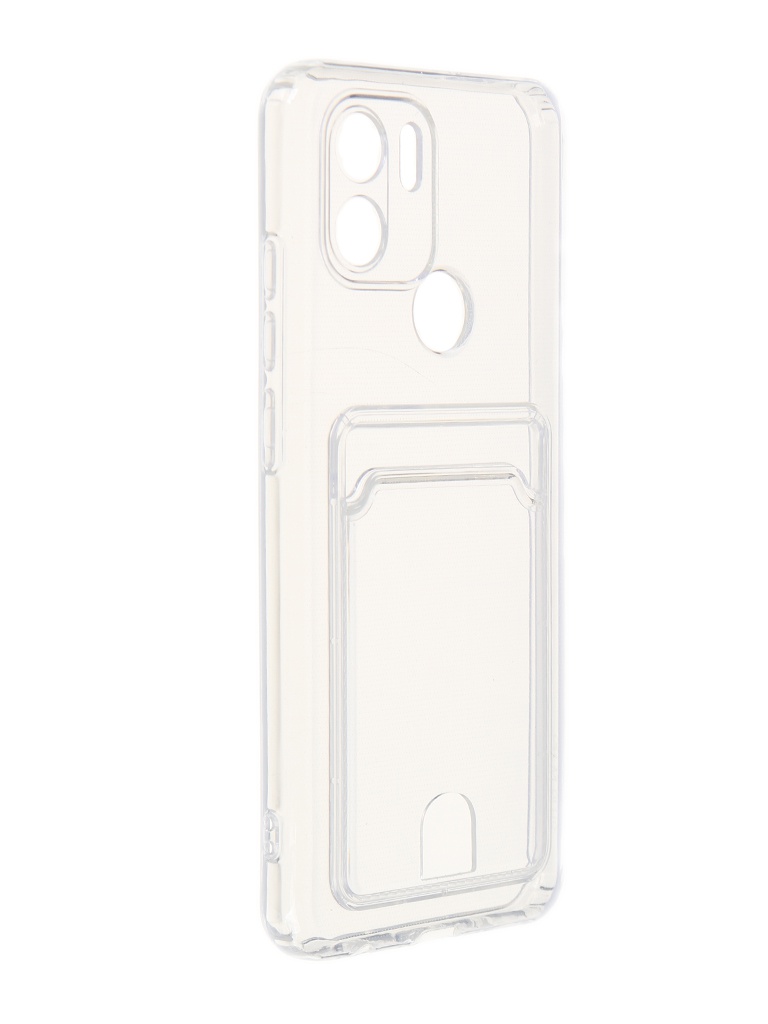 

Чехол Zibelino для Xiaomi Redmi A1 Plus Silicone Card Holder защита камеры Transparent ZSCH-XMI-RDM-A1-PL-CAM-TRN, Xiaomi Redmi A1 Plus