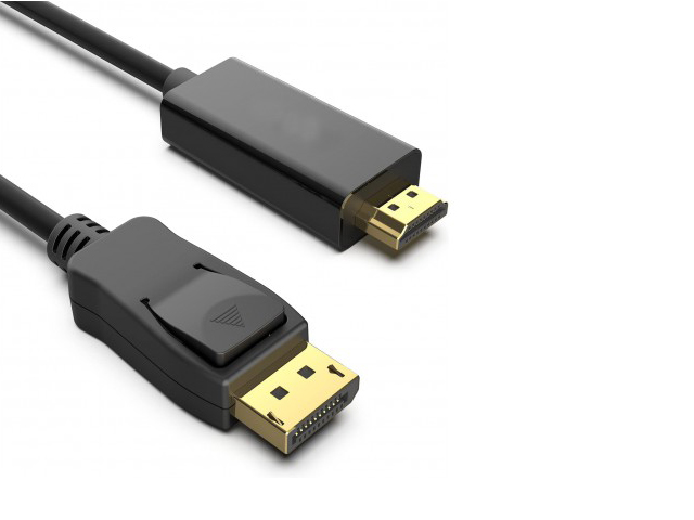 Аксессуар KS-is DisplayPort 20M - HDMI 19M 1.8m KS-744-1.8 аксессуар ks isdisplayport displayport 3m ks 471 3