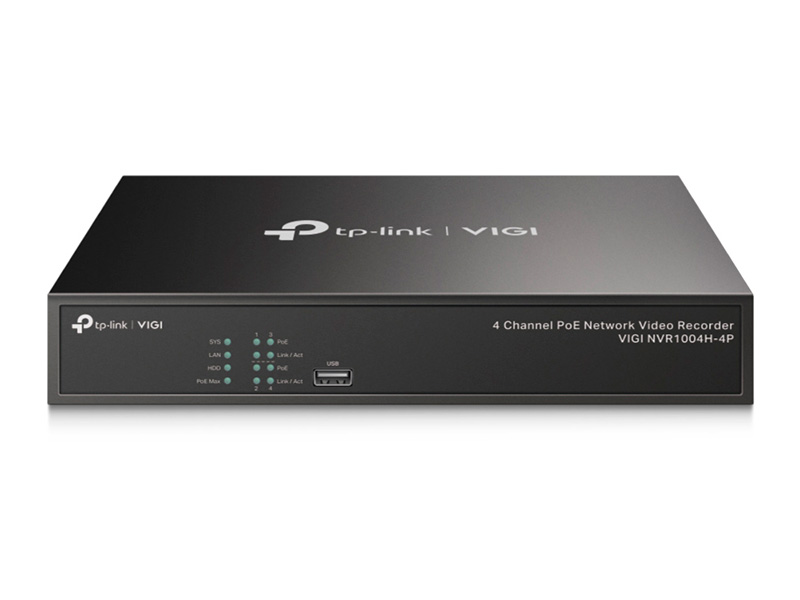 фото Видеорегистратор tp-link vigi nvr1004h-4p