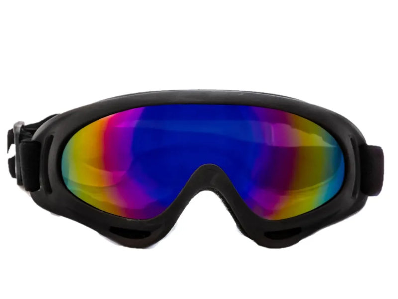 фото Маска защитная nevzorov ski mask team горнолыжная, сноубордическая black оправа с цветной линзой nd-4636-2