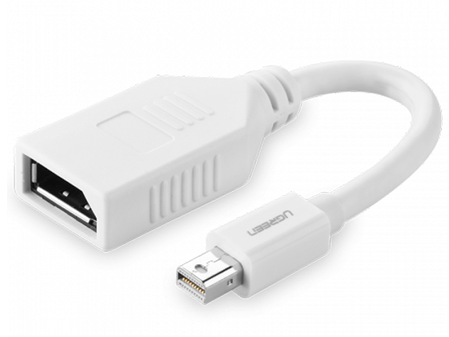 

Аксессуар Ugreen Mini DP Male - DP Female 15cm White 10445, 10445_