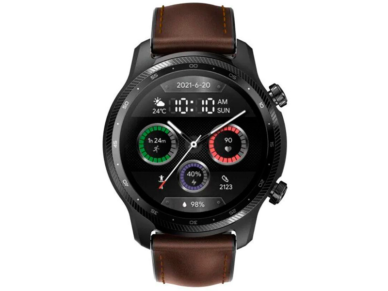 Умные часы Mobvoi Ticwatch Pro 3 Ultra LTE-EU Black защитная пленка для экрана с полным покрытием для ticwatch pro 3 gps ultra защитная пленка для ticwatch pro 3 gps ultra не стекло
