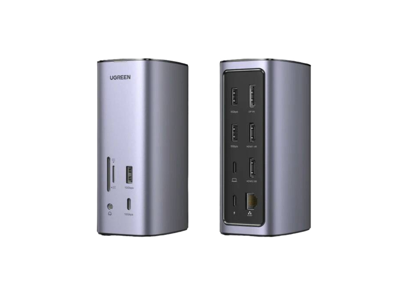  USB Ugreen CM555 Multifunction Docking Station Pro Grey 90325
