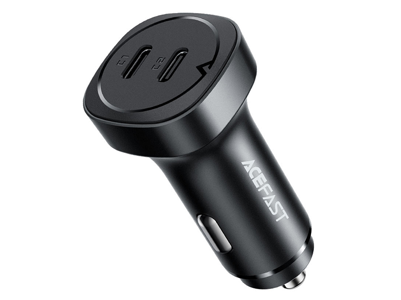 

Зарядное устройство Acefast B2 72W 2xUSB-C Black AF-B2-BK, AF-B2-BK