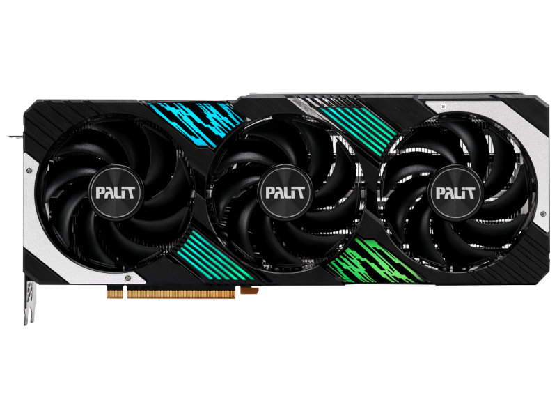 Видеокарта Palit GeForce RTX 4080 Gaming Pro 2205MHz PCI-E 4.0 16384Mb 22400MHz 256 bit HDMI 3xDP NED4080019T2-1032A