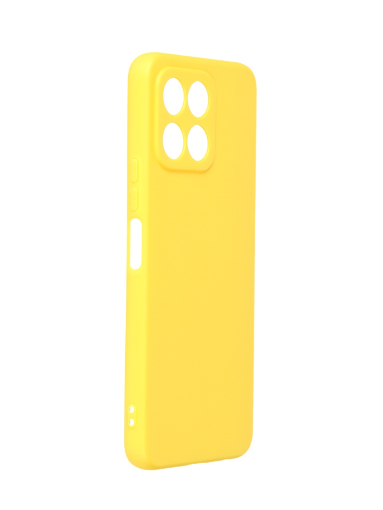 

Чехол DF для Honor X8 5G / X6 Silicone Yellow hwCase-122, Honor X8 5G / X6