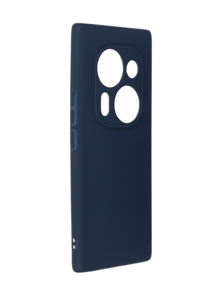 

Чехол DF для Tecno Phantom X2 / X2 Pro Silicone Blue tCase-18, Tecno Phantom X2 / X2 Pro