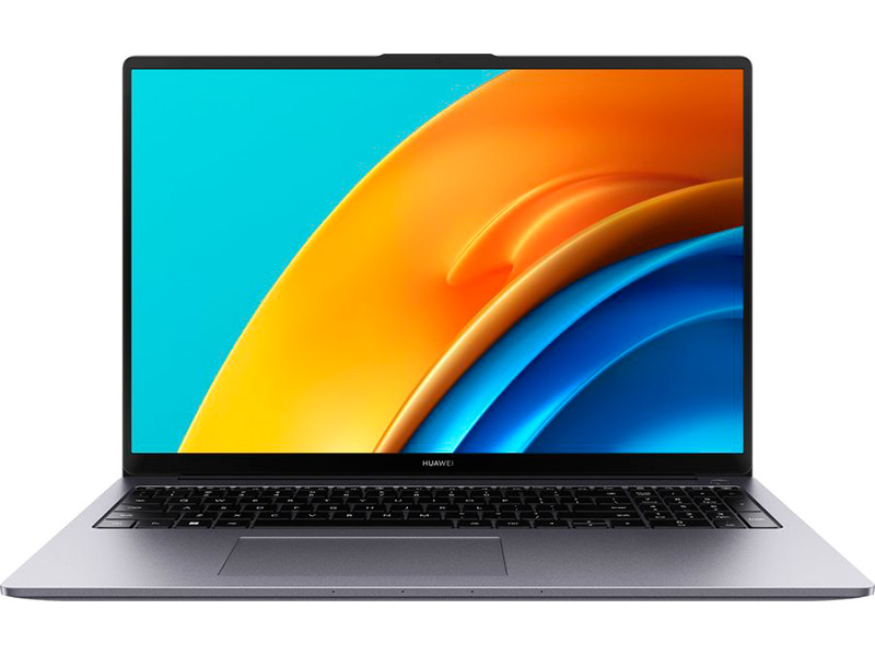 фото Ноутбук huawei matebook d 16 53013esy (intel core i7 12700h 2.3ghz/16384mb/512gb ssd/intel iris xe graphics/wi-fi/cam/16/1920x1080/windows 11 home 64-bit)