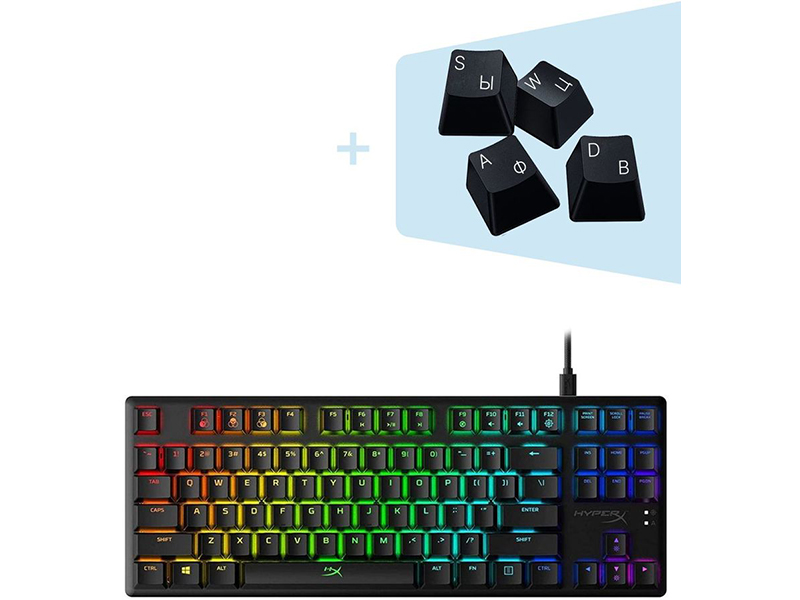 

Клавиатура HyperX Alloy Origins Core RGB 4P5P3AA#ABA X-KB7RDX-US, Alloy Origins Core RGB