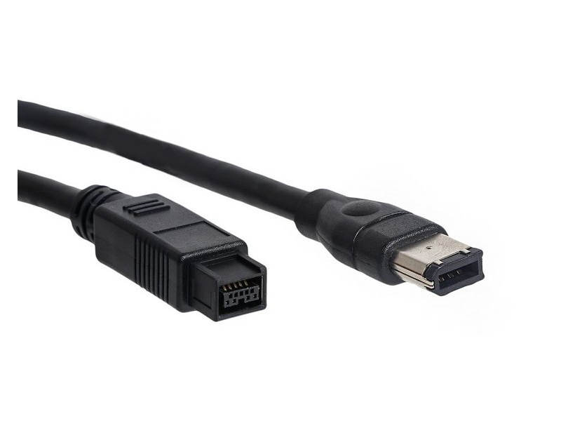 Аксессуар Palmexx FireWire IEEE 1394A(6pin) - 1394B(9pin) 5m Black PX/CAB-1394-AB-5m