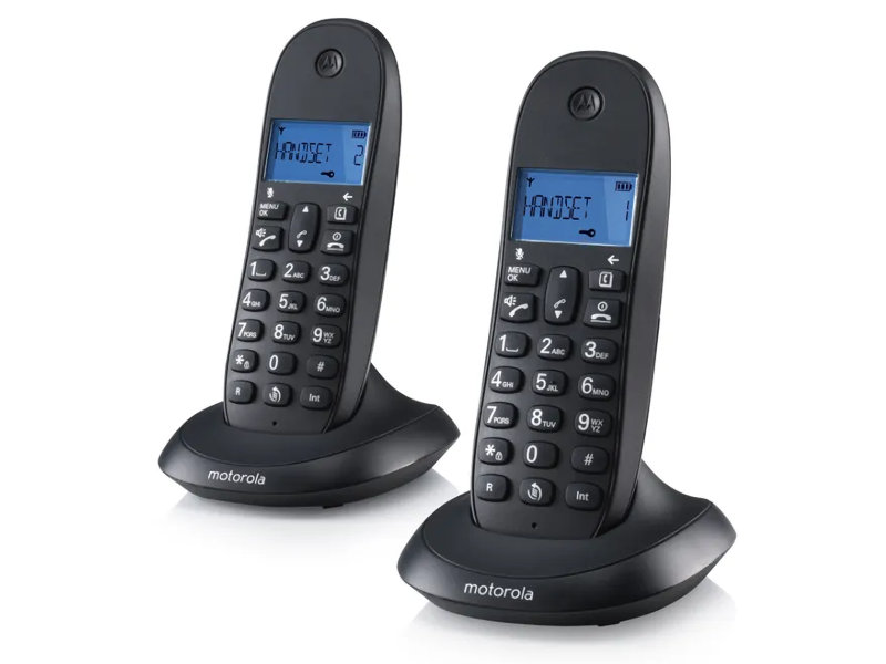цена Радиотелефон Motorola C1002LB+ \ C1002CB+ Black
