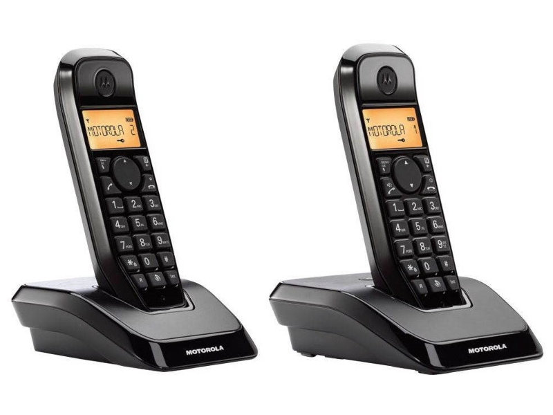 Телефон Motorola S1202 Black dect телефон motorola s1202