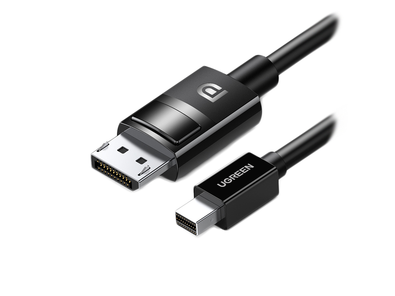 

Аксессуар Ugreen DP117 Mini DisplayPort - DisplayPort 1.5m Black 80663, DP117