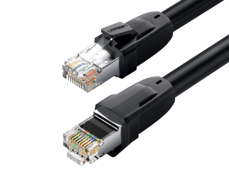 Сетевой кабель Ugreen NW121 Cat.8 S/FTP Clacc I 2m Black 70329