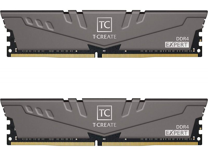 фото Модуль памяти team group t-create expert ddr4 dimm 3200mhz pc-25600 cl16 - 16gb kit (2x8gb) ttced416g3200hc16fdc01