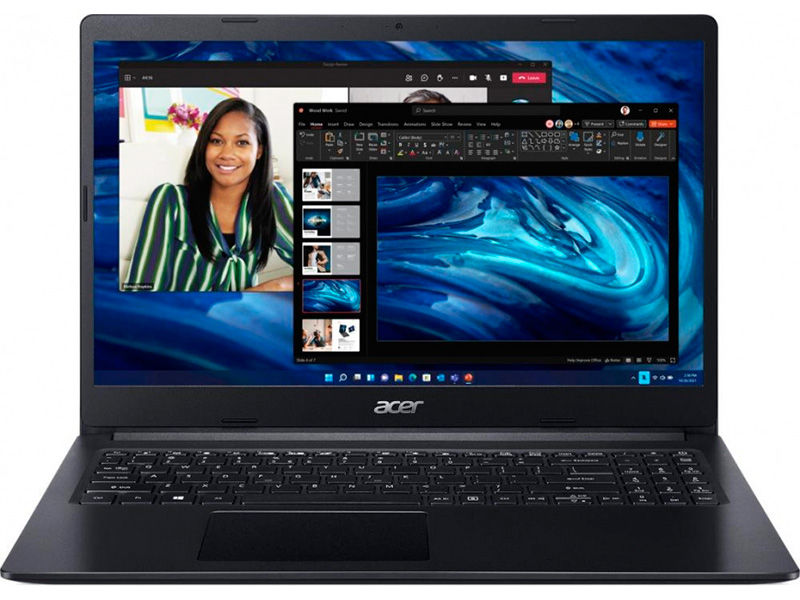 фото Ноутбук acer extensa 15 ex215-31-c36w black nx.efter.016 (intel celeron n4020 1.1 ghz/4096mb/256gb ssd/intel uhd graphics/wi-fi/bluetooth/cam/15.6/1920x1080/windows 11)