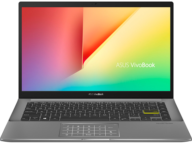 

Ноутбук ASUS VivoBook S S433EA-KI2070 90NB0RL4-M008S0 (Intel Core i7-1165G7 2.8GHz/8192Mb/512Gb SSD/Intel Iris Xe Graphics/Wi-Fi/Bluetooth/Cam/14/1920x1080/DOS), S433EA-KI2070