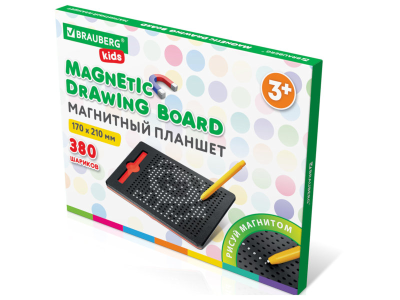 

Магнитный планшет-доска Brauberg Magpad Medium Kids 17х21cm 664921, 664921