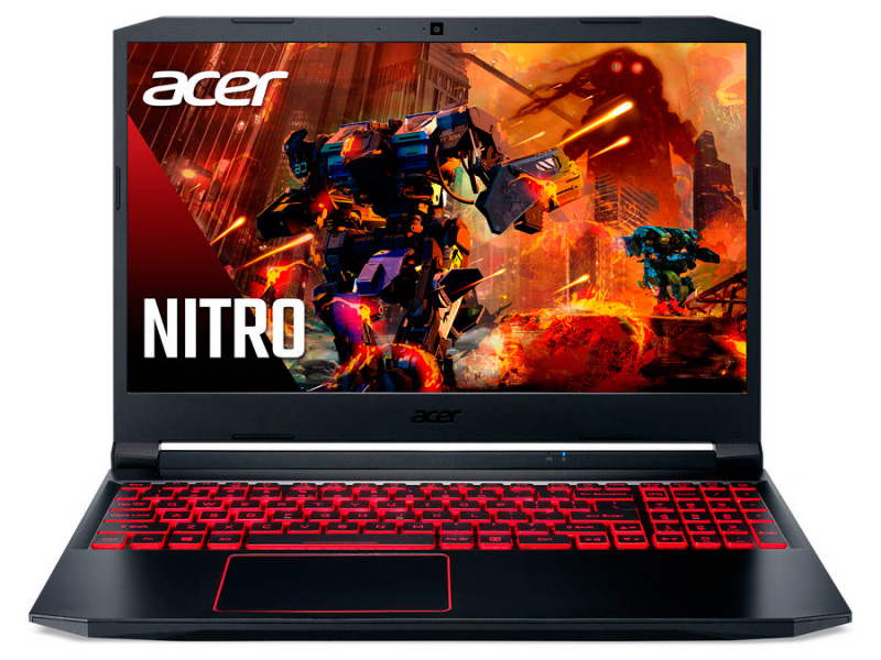 

Ноутбук Acer Nitro 5 AN515-57-57DF Black NH.QBWER.005 (Intel Core i5-11400H 2.6 GHz/16384Mb/512Gb SSD/nVidia GeForce GTX 1650 4096Mb/Wi-Fi/Bluetooth/Cam/15.6/1920x1080/no OS), Nitro 5 AN515-57-57DF NH.QBWER.005