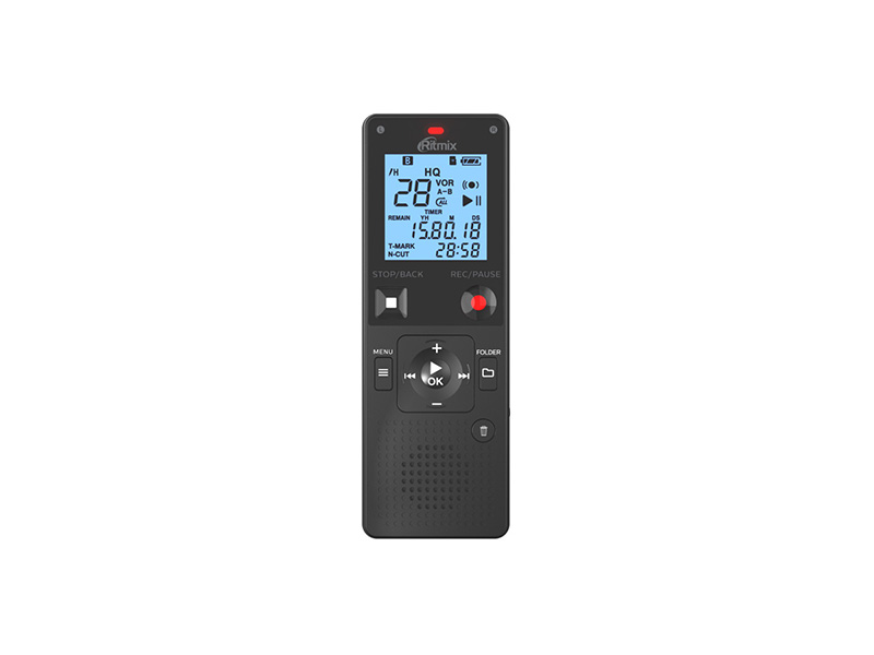 Диктофон Ritmix RR-820 16Gb цифровой диктофон gs r06 16gb 16 гб