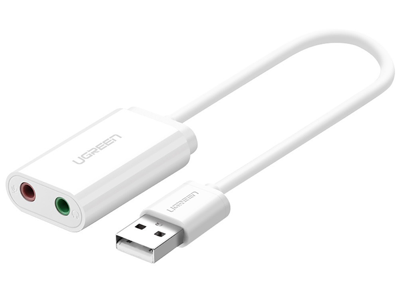 

Аксессуар Ugreen USB Type-C - AUX Jack 3.5mm F White 30143, 30143