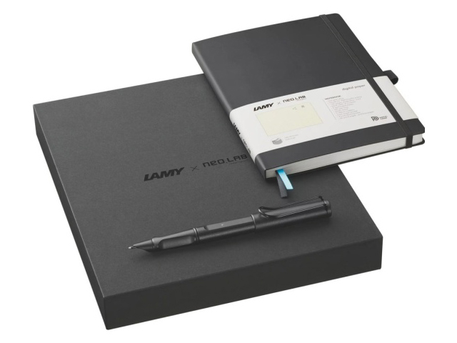 Цифровая ручка Набор для цифровых записей NeoLab Lamy Safari All Black Ncode NWP-F80-NC-BK-PK