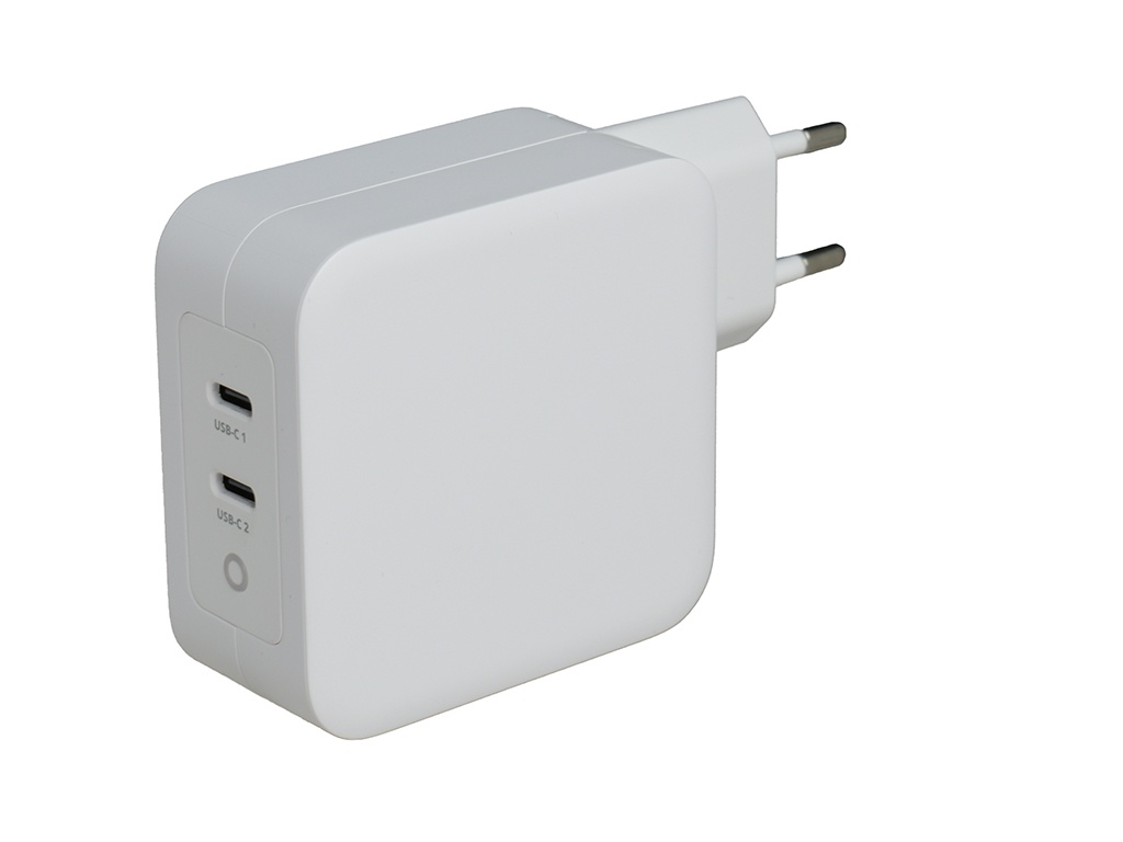 

Зарядное устройство TopON GaN 100W 2xType-C PD/PPS/QC White TOP-GaN-100W, TOP-GaN-100W