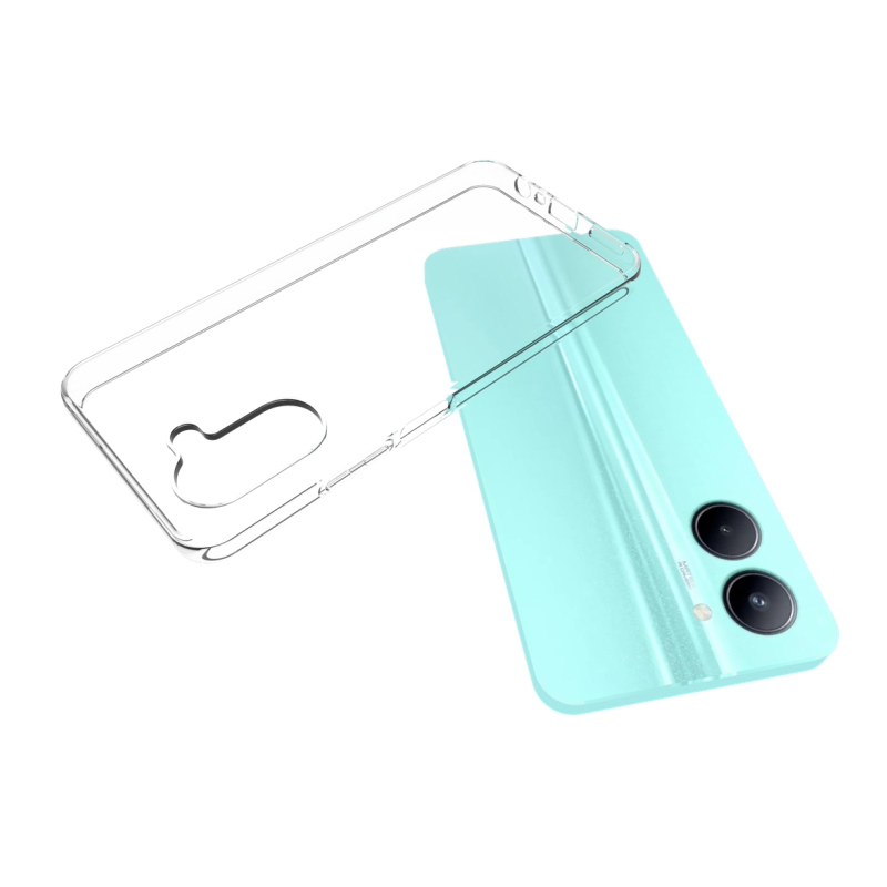 фото Чехол ibox для realme c33 crystal silicone transparent ут000033296