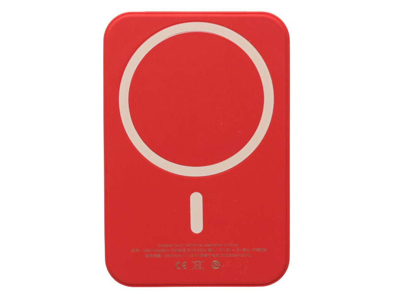 Внешний аккумулятор Activ Power Bank 3500mAh SafeMag Red 210294