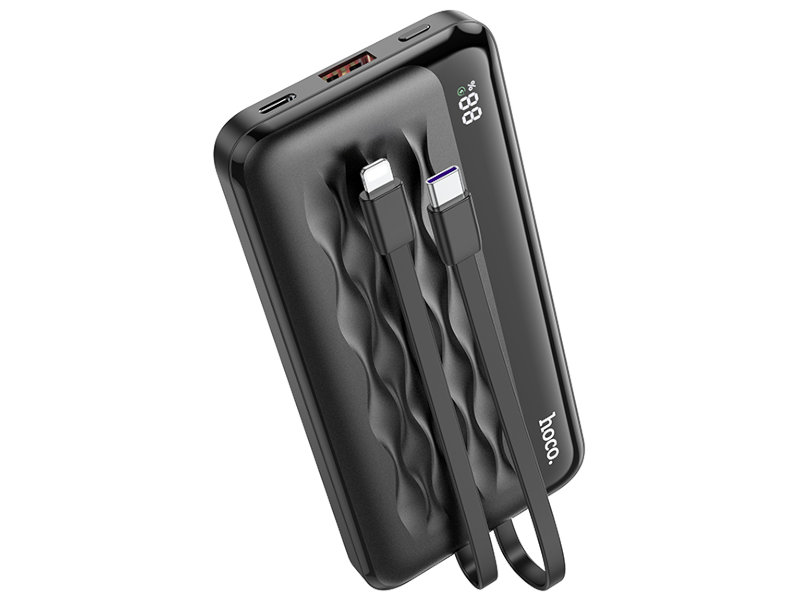 

Внешний аккумулятор Hoco Power Bank J90A 10000mAh Black 6931474767448, J90A