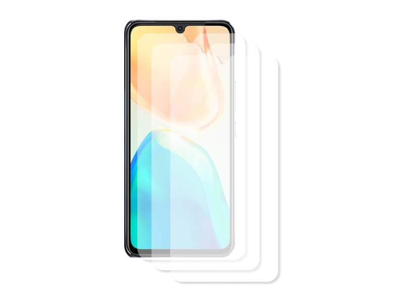 

Гибридное защитное стекло Krutoff для Vivo V25 3шт 339656, Vivo V25