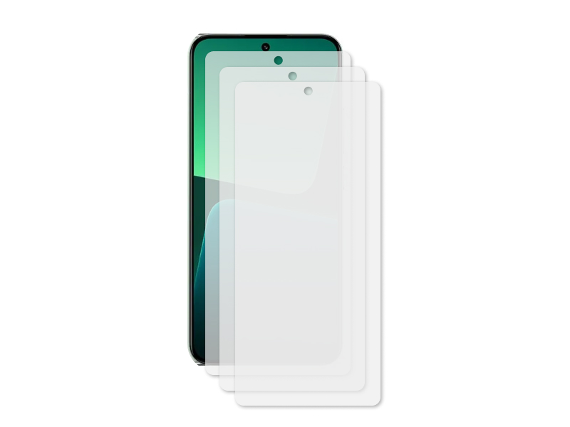 

Гибридное защитное стекло Krutoff для Xiaomi 13 3шт Matte 339774, Xiaomi 13